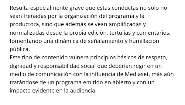 ArchivoSon60725's tweet image. #GHDúo7F #StopAcosoACristina @telecincoes @mediasetcom @CNMC_ES @FACUA 
Esto solo es la primera parte... seguiré.