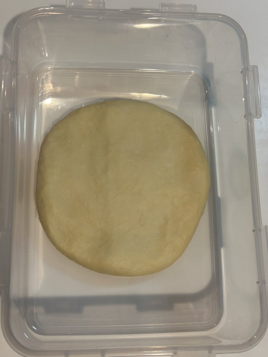 パン生地もいい感じなので冷蔵庫にほりこんで、あとは明日👋