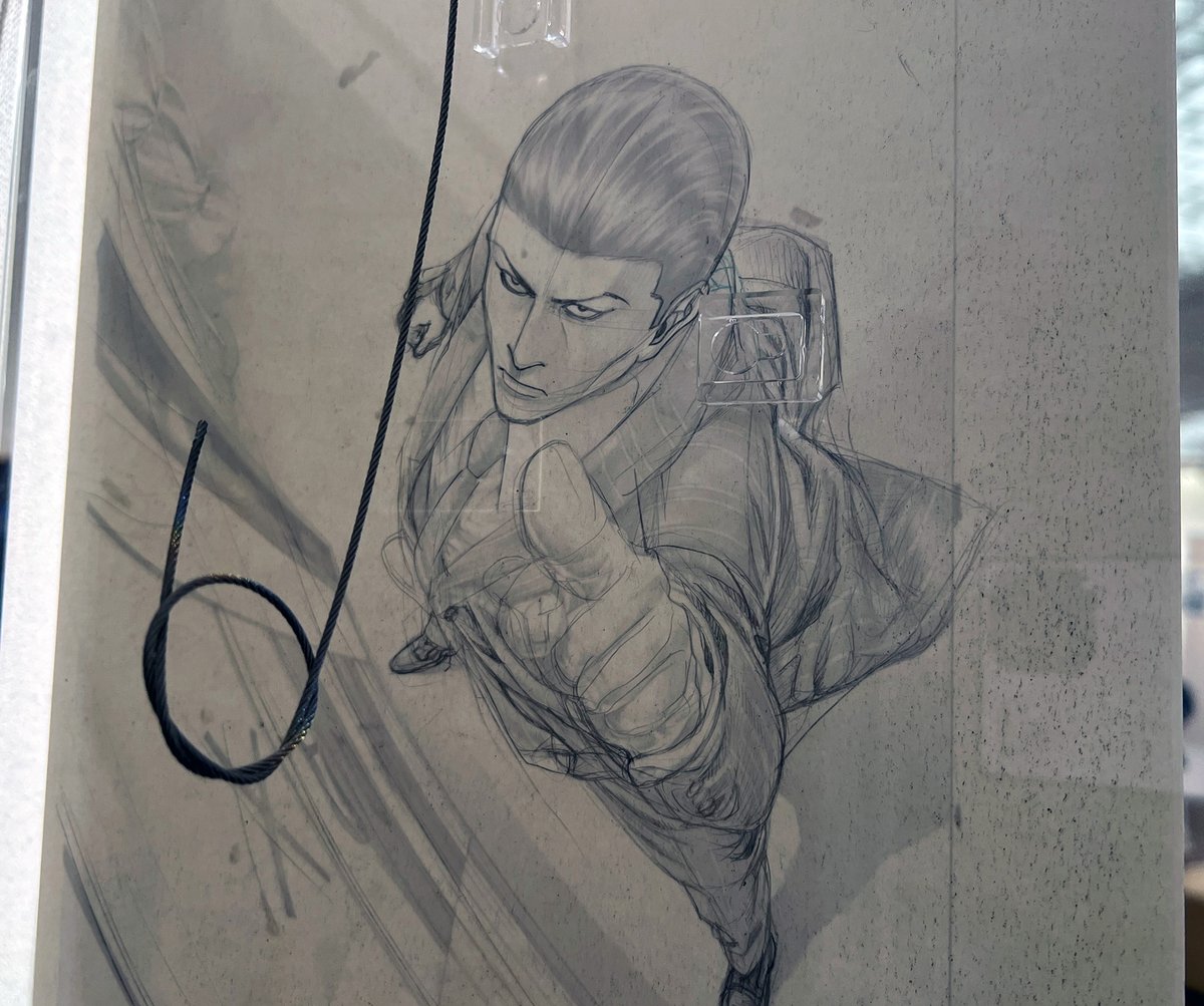 不定期に嘘喰いの生原稿を拝める原画展(チャリティ)を作者自ら開催して