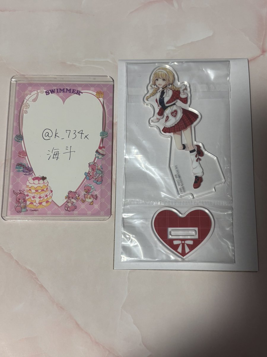 k_734x's tweet photo. 【交換】学園アイドルマスター 学マス 一番くじ 

譲：B賞 倉本千奈
        I賞 藤田ことね

求：Ｆ賞きららいずマスコット咲季
        I賞麻央

フィギュア⇔マスコット
アクスタ⇔アクスタの交換
郵送交換希望
お気軽にお声かけください。 https://t.co/DTmSus3ZOj
