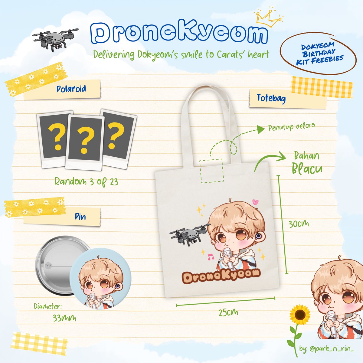 ✦⋆｡ DOKYEOM BIRTHDAY ｡⋆✦
⋮ ⌗┊ kit freebies ─ ˚♡
 ⤷  by: <a href="/park_ri_rin_/">박리린 ☽̶☾</a>  ˎˊ˗

How to claim?
✦ RT &amp; like this post
✦ For Cuties Gathering or Carat
✦ Set on 9702 (no refund)
✦ Claim on 18/2, 20:00 WITA
     Solve this quiz! ^^
     ⤷ privatter.net/p/11856269