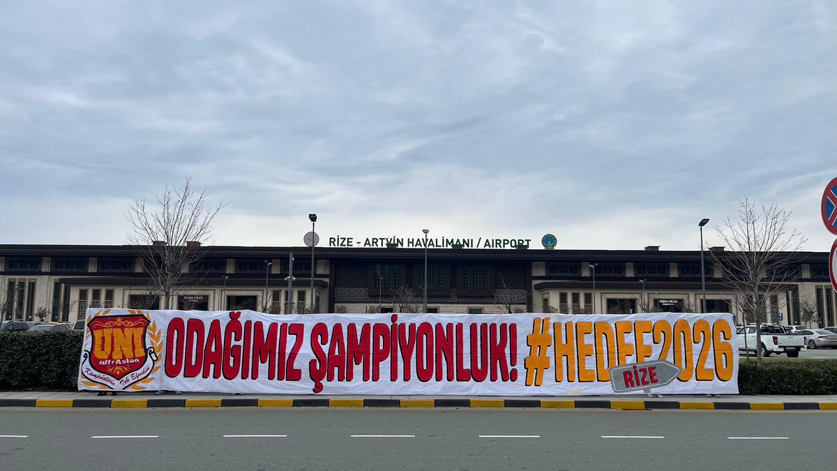 ODAĞIMIZ ŞAMPİYONLUK! #Hedef26

Takımımızı karşılamak için havaalanındayız! 📍Rize