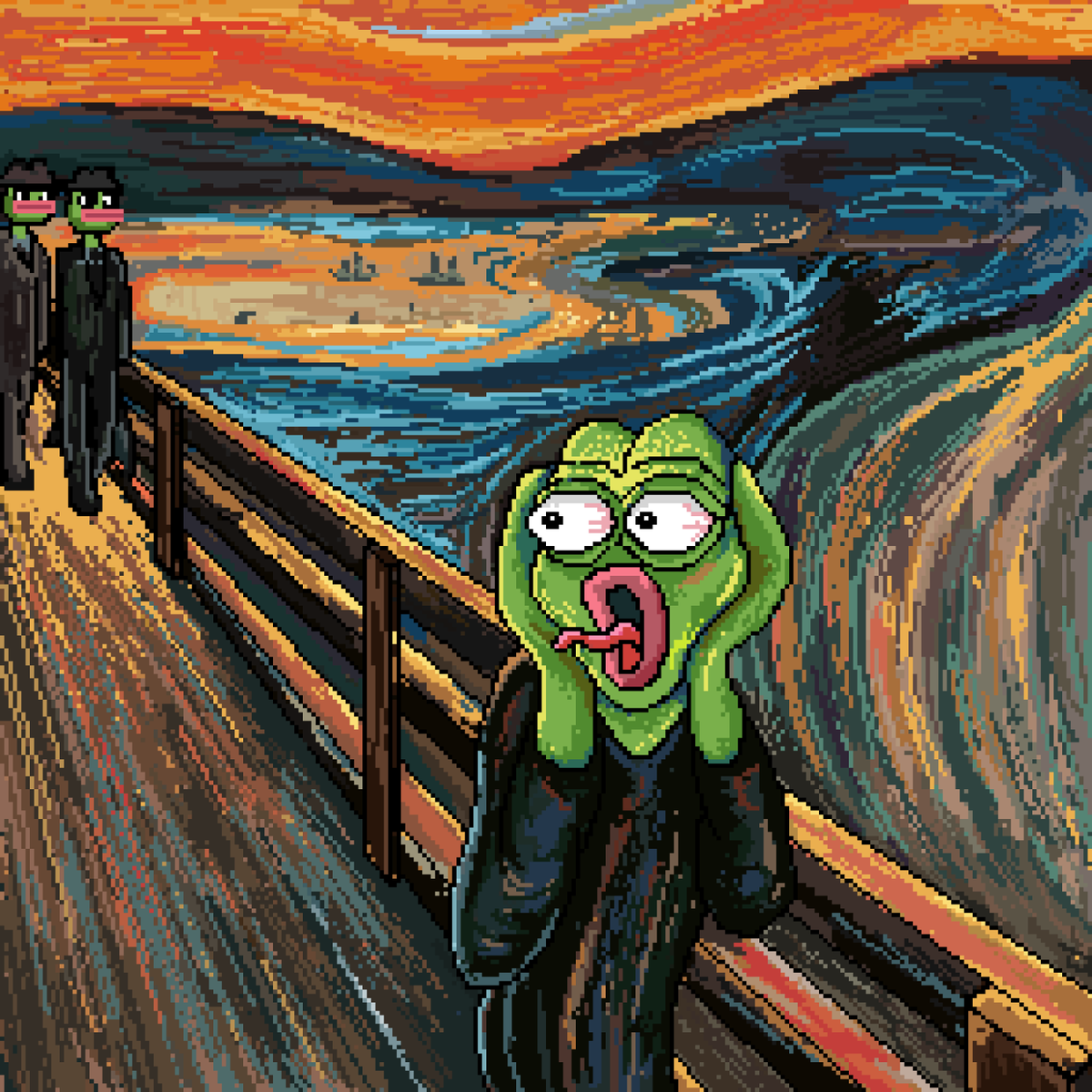 _Crypto_glass's tweet photo. GM $PEPE bros 🐸 https://t.co/NCFnLQjwRk