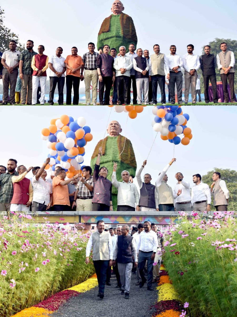 આજે કરમસદ આણંદ મહાનગરપાલિકા દ્વારા બોરસદ ચોકડી ઓવરબ્રિજ નીચે આયોજિત 'કોસમોસ વેલી' (ફ્લાવર શો)નું માનનીય કેબીનેટ મંત્રીશ્રી રમણભાઈ સોલંકી  તેમજ અન્ય મહાનુભવોના વરદ હસ્તે ભવ્ય ઉદ્ઘાટન કરવામાં આવ્યું, આ પુષ્પ પ્રદર્શન શહેરને વધુ હરિયાળું અને આકર્ષક બનાવશે. સૌ નાગરિકોને પરિવાર સાથે