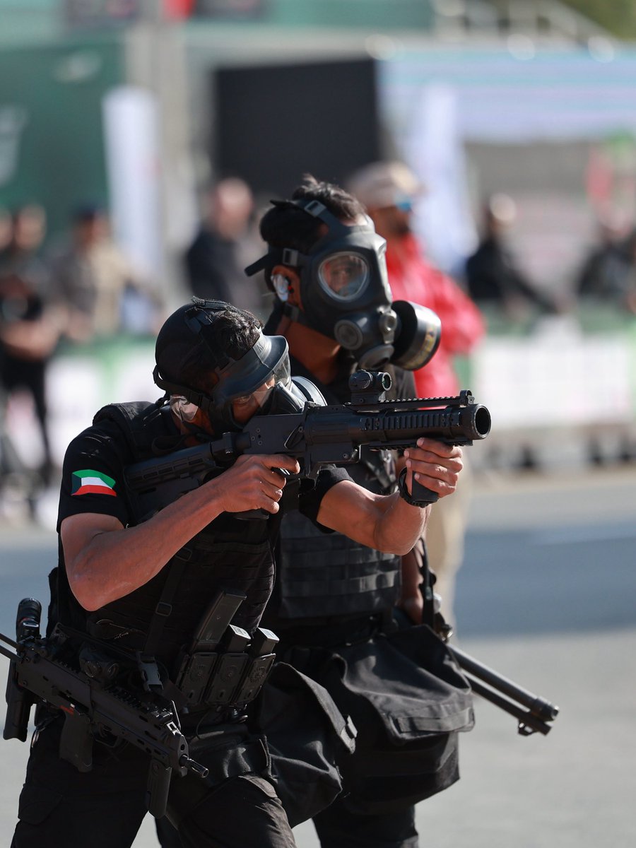 swat_challenge's tweet image. Discipline and precision on full display by the Kuwaiti team. 🇰🇼

#UAESWATChallenge