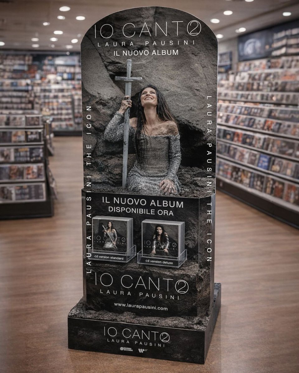 pausiniIcon's tweet photo. “IO CANTO 2” il nuovo album di @LauraPausini è finalmente disponibile ADESSO:

https://t.co/b58f2Lzar7 https://t.co/m4coaTmIpS