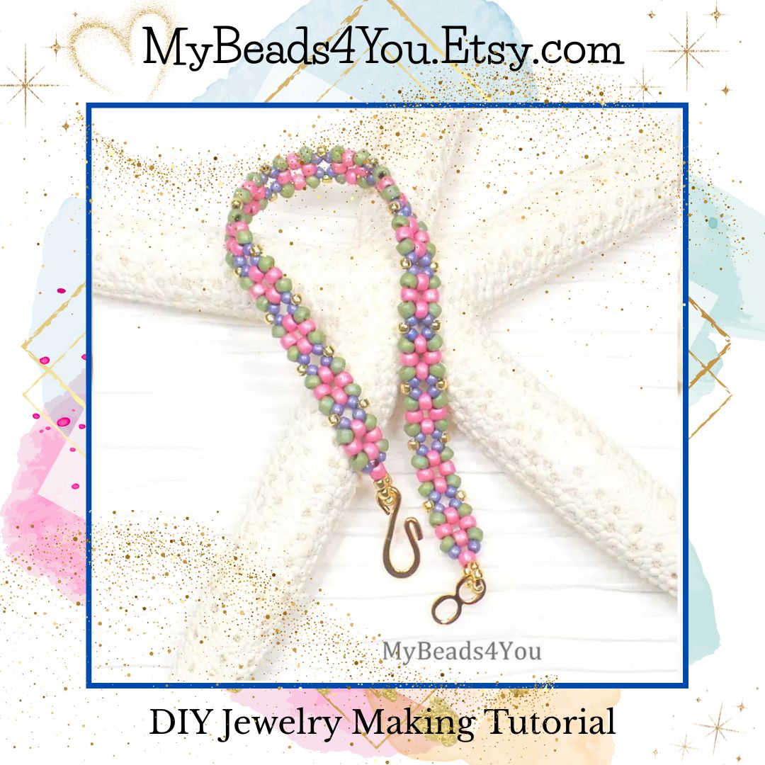 #MyBeads4You #CraftBizParty 🥰 #ShopIndie 
#DIYgift #Etsydiy #smilett23 #Crafts #tutorial #Beading #DIYgift #Crafturday #Epiconetsy #Etsyshop mybeads4you.etsy.com/listing/184781…