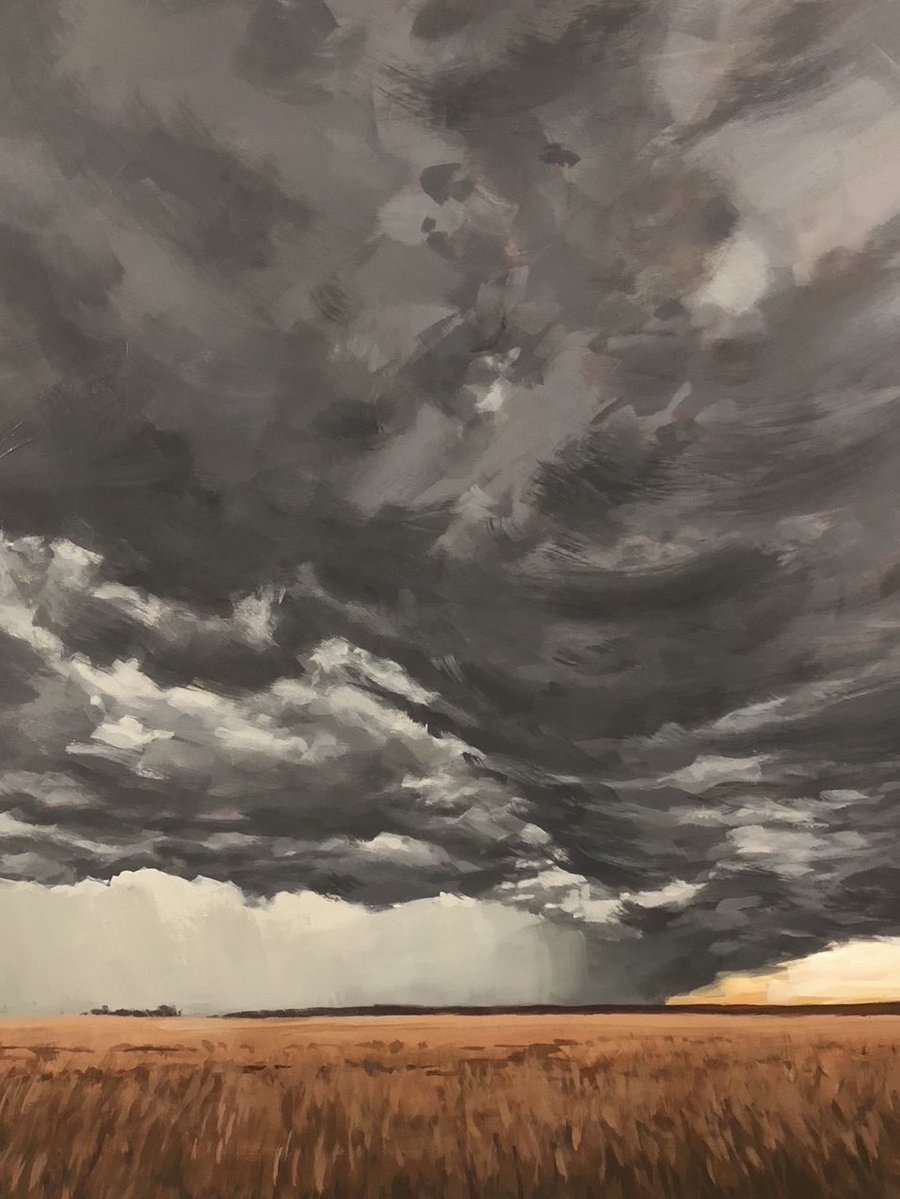 My painting GREAT PLAINS STORM
