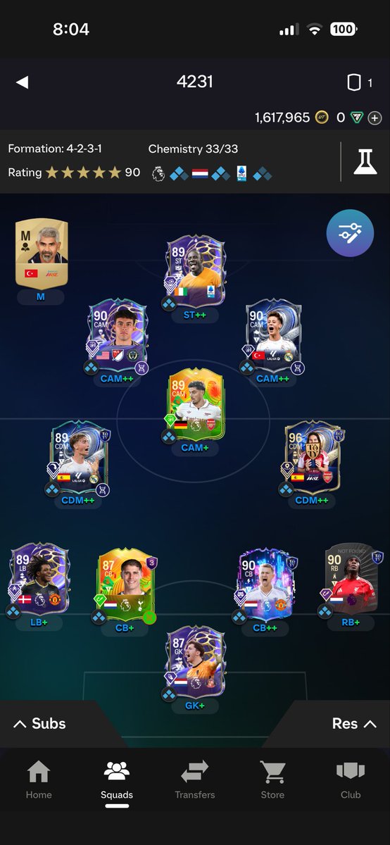 How should I upgrade this team? Have 1.6 mil #EAFC26