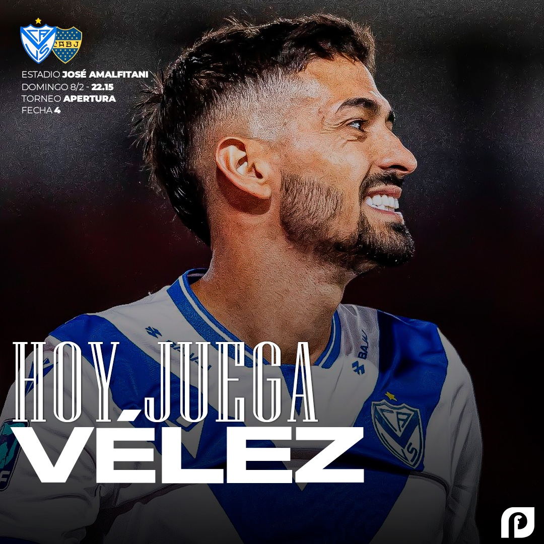🗣️ LA BANDA DE LINIEEEERS ESTÁ RE LOCA...

💪🏼 ¡Hoy juega #Vélez!