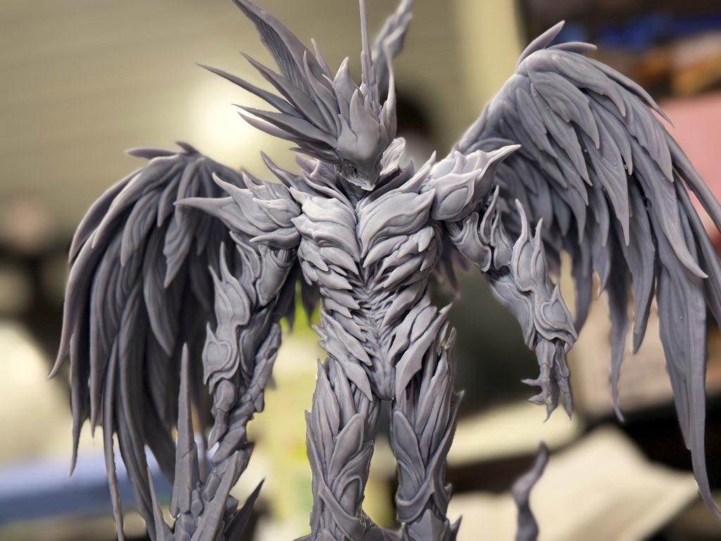 友人の宅で、大好きなゲーム「鳴潮」に登場する 無冠者を展示いたします。
展示のみにはなりますが、お近く寄られた際は見ていただけると幸いです。
#wf #WF2026W #鳴潮   #WutheringWaves   #3dcg #ガレージキット #3dcg