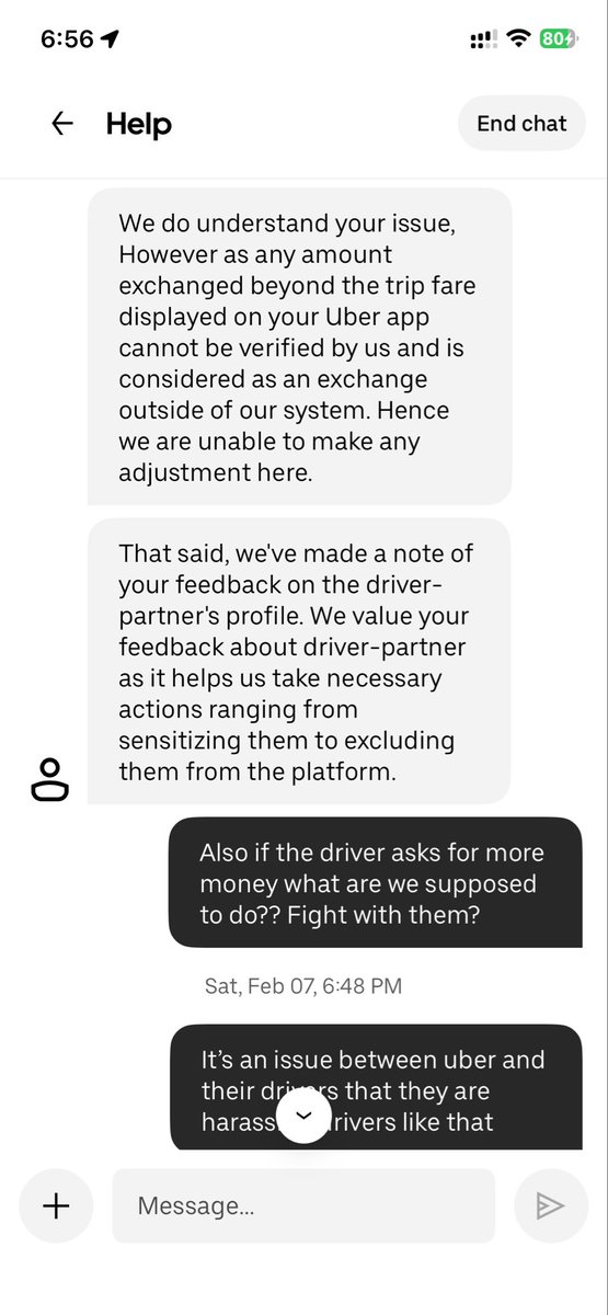 JainDipil's tweet photo. @Uber_India uber has a serious problem in customer service. We can’t book cabs unless we choose “cash” payment option. And when we do, and the driver charges us more and we make them the payment and complain to uber regarding this, here is what their response is. https://t.co/zuGSGaagR2