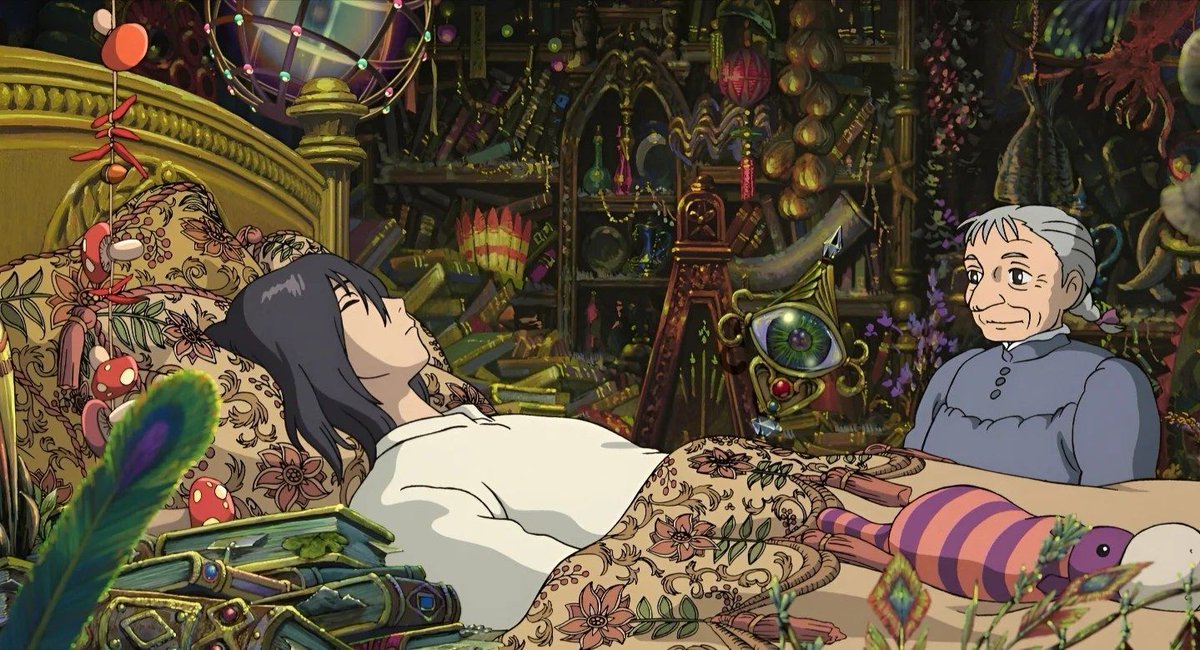 PhotoGhibli's tweet image. Howl’s Moving Castle (2004)