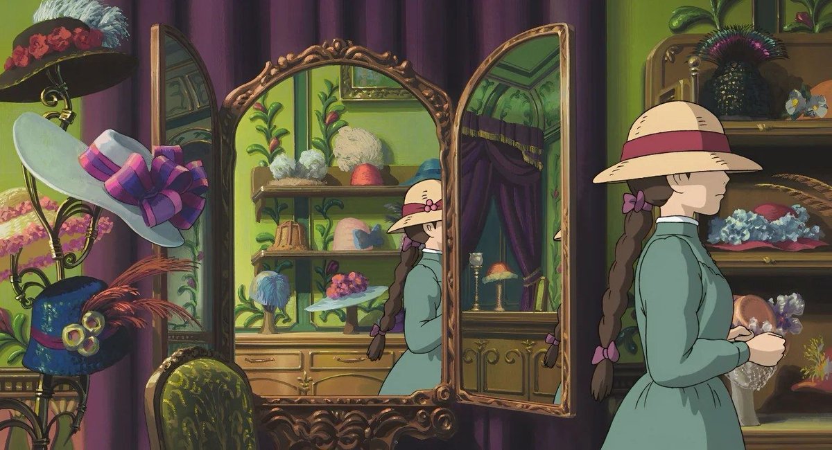 PhotoGhibli's tweet image. Howl’s Moving Castle (2004)