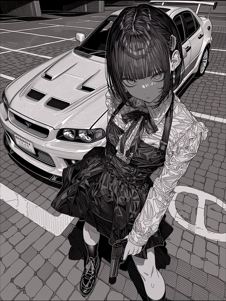 車と女の子 詰め合わせ🚗🚙」 #フリーアイコン #niji7