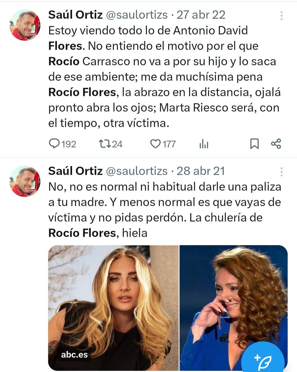 Gema84960655's tweet photo. @Solecm13 @mediasetcom @saulortizs Es un venenos  de los malos es tipo! Espero  q RF lo tenga demandado. https://t.co/aUzuQHAsDA