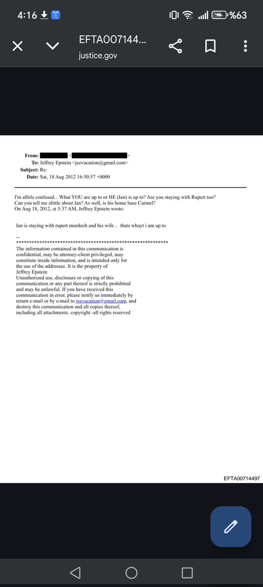 Epstein dosyalarında adı geçenlerden biriside ahmet mücahid ören kendisi ilhas şirketinin şuan ki başkanı İlhas grubu 2000 yıllarında TGRT'yi ABD'li iş adamı Yahudi Rupert Murdocha satıyor ki Murdoch epstein dosyalarında adı geçenler arasında. #EpsteinFiles #Epsteindosyalari