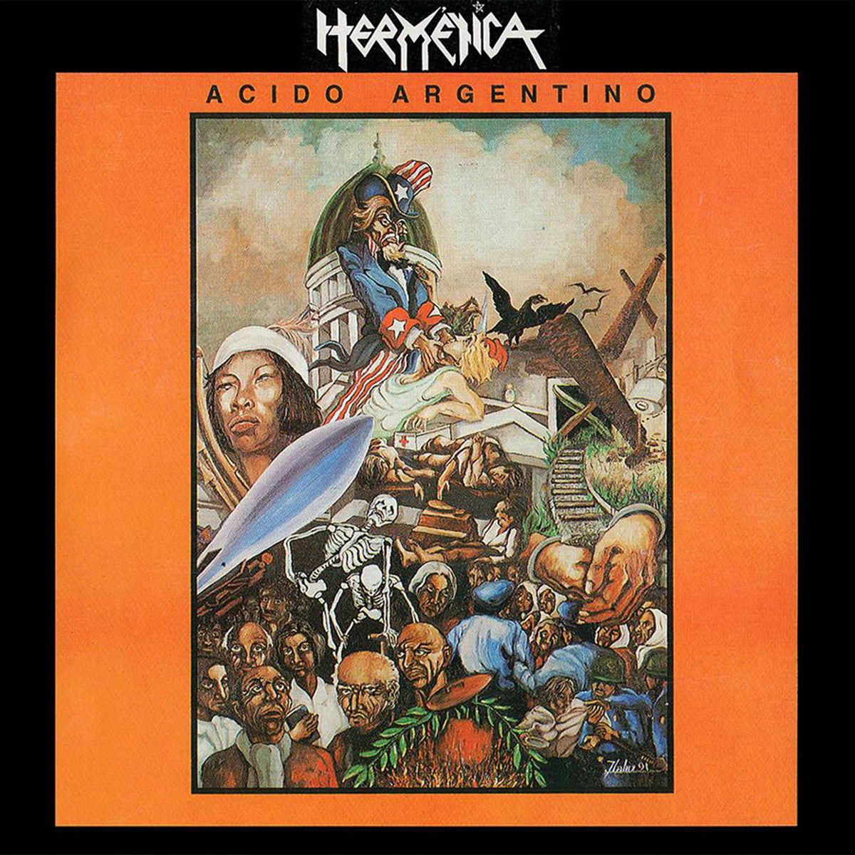 Ricardo tenía ganas de decir cosas, y lo dijo todo. Corría el año 1991. Álbum: Ácido Argentino. Tema: Memoria de siglos. Compositor: Ricardo Iorio.

"En lo que digo nadie se engaña
Nos libramos del vencido.
Todos barremos con saña
A los ídolos caídos

No serás siempre el primero