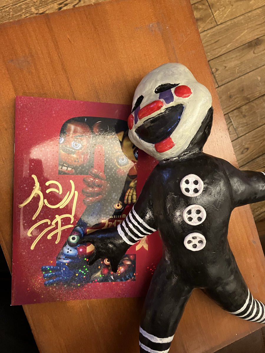 otake120's tweet photo. #FNAF2映画上映イベント
映画も見れたしイシイニキさんにまた会えた！！ https://t.co/GqohyqP143