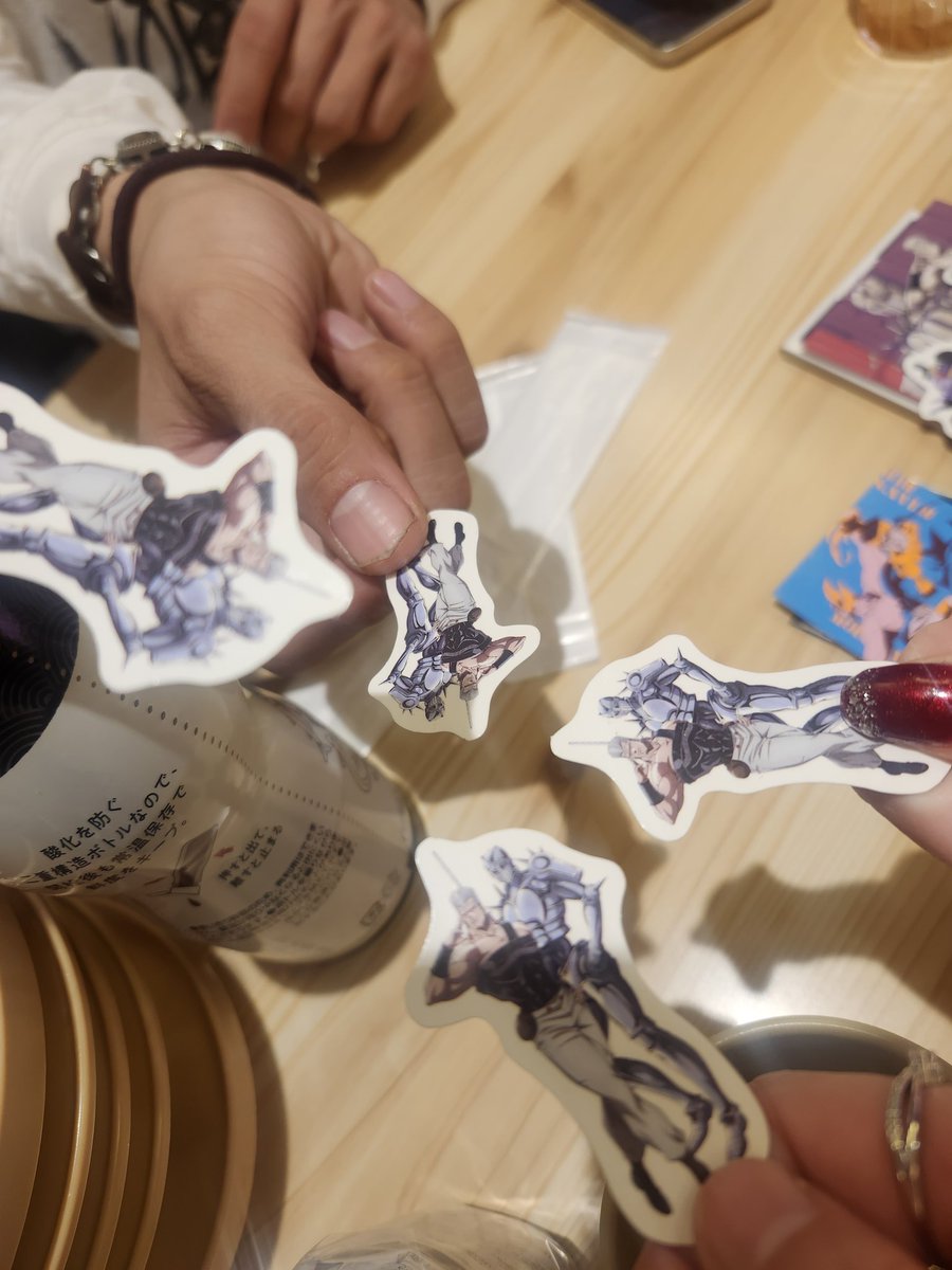 みんなでぽるなれふw
#スシロージョジョコラボ