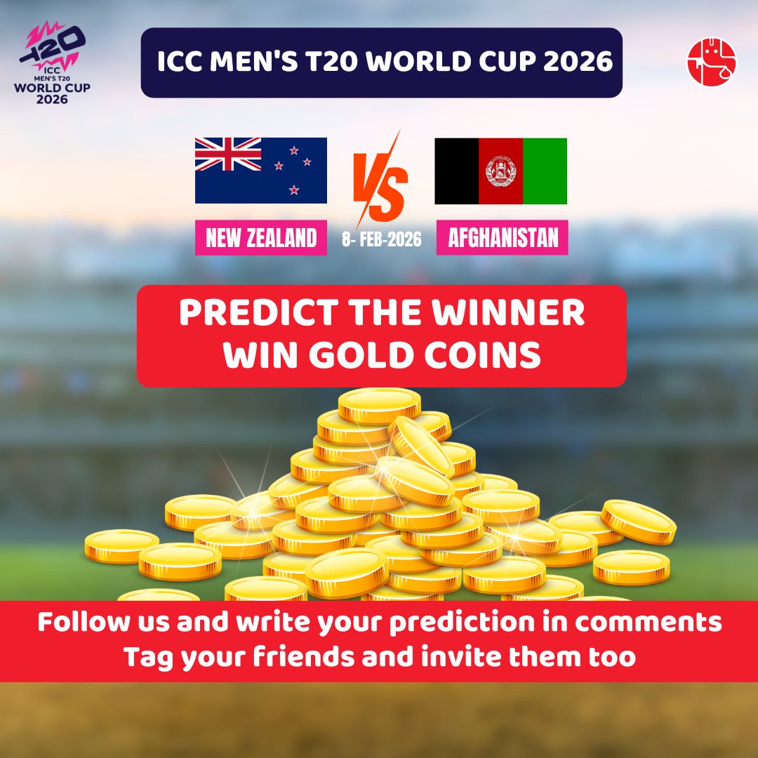 Who Will Win? Predict the Winner &amp; Get a Chance to Win a Gold Coin! 😀

#winner #t20cricket #matchprediction #ganeshaspeaks #whowillwin #t20cricket #worldcup