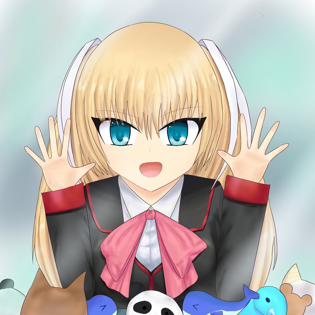 リトルバスターズ 沙耶ちゃん描いてみました! (ﾉ≧▽≦)ﾉｶﾜｲｲ