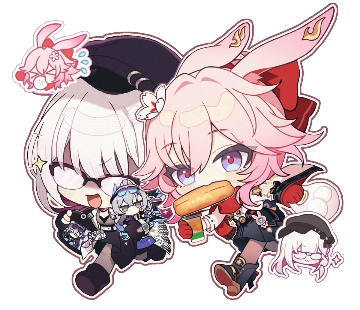 NihiluxHourly's tweet image. i edited them together🙈