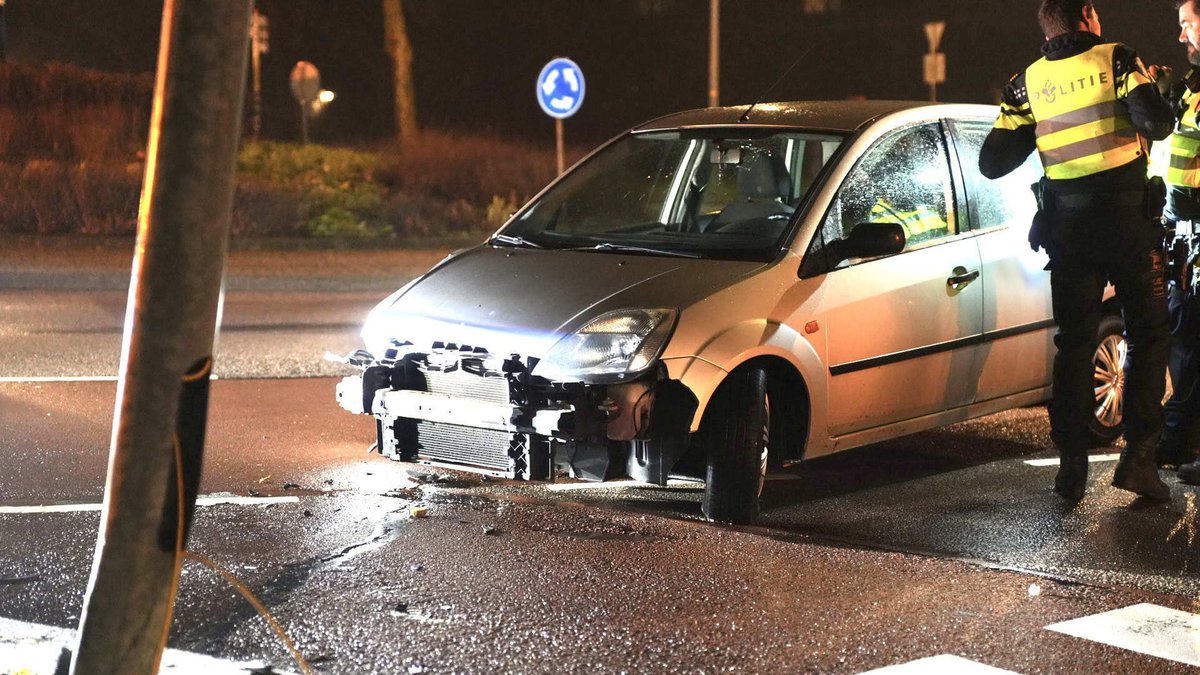 Dronken automobiliste verliest rijbewijs na eenzijdige aanrijding