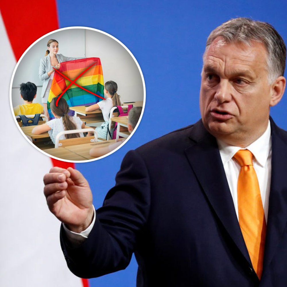 Na Węgrzech propaganda LGBT w szkołach została zakazana! 👏
"Matka jest kobietą, ojciec jest mężczyzną. Zostawcie nasze dzieci w spokoju" - stwierdził słusznie premier Viktor Orban 👍

Takich działań w obronie naszych dzieci potrzeba również w polskich szkołach!  🇵🇱 Minister