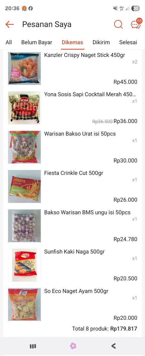 MugyaSR's tweet photo. @RacunBelanja Belanja menu "darurat", kena ongkir 13ribu karna aku di kabupaten tokonya jauh di kota. https://t.co/DPIHXQyvSv