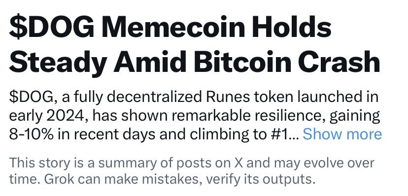 $DOG has been front page more than any other crypto besides Bitcoin and it’s always been positive news