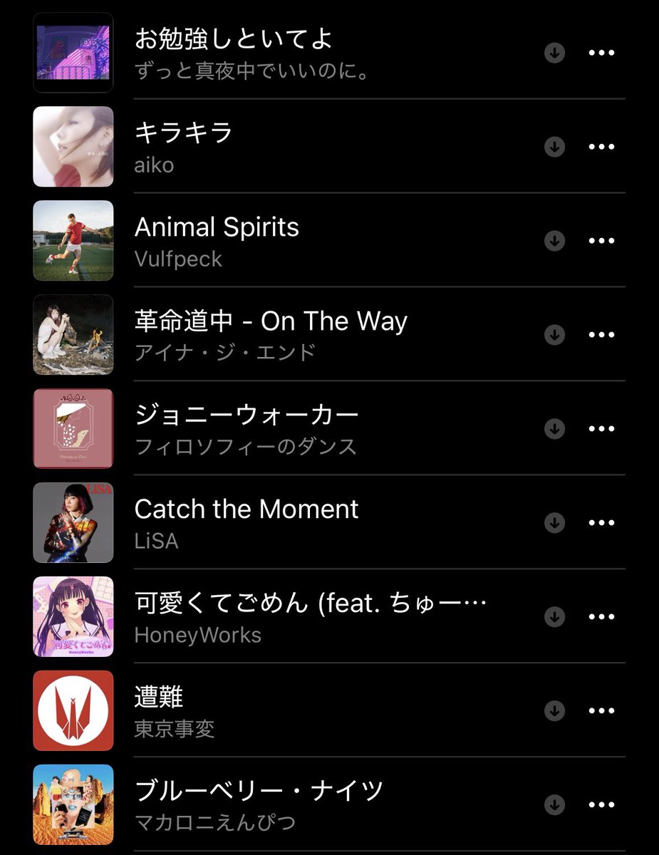 本日のセトリ！全９曲！🎹
あと打ち上げでおかわり2曲♪

今日もガッツリ弾いてきました！
楽しかった〜！！😆
