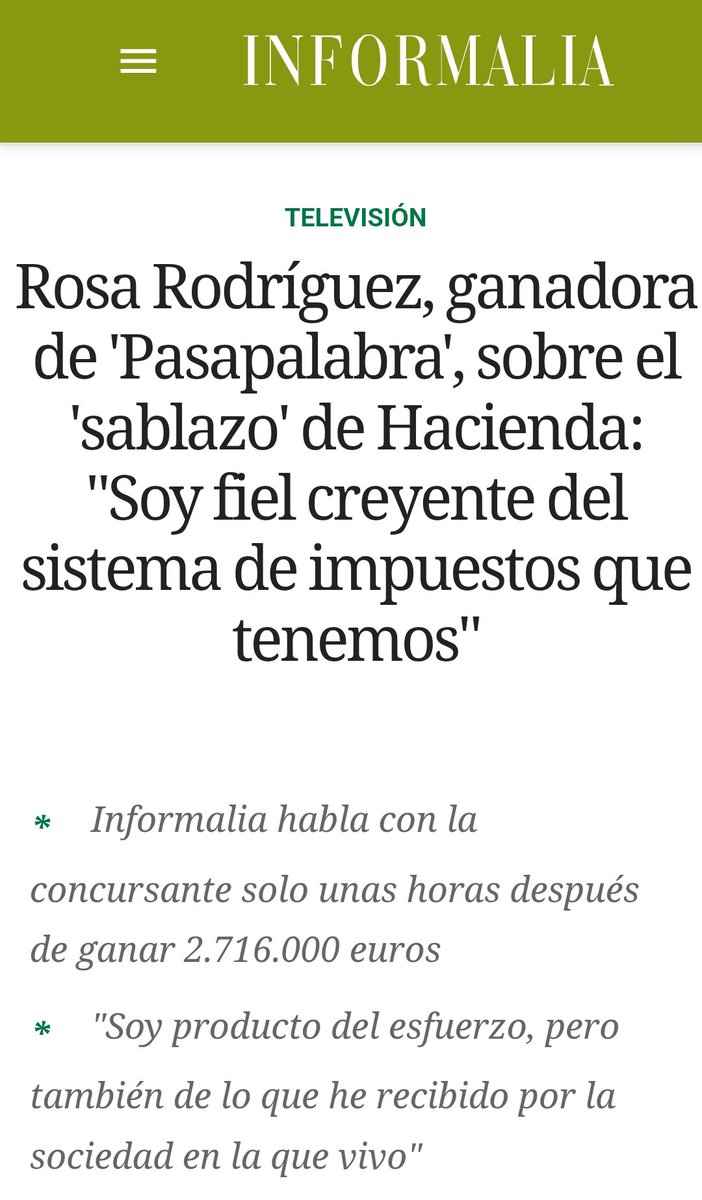 ¡Felicidades, tocaya! 🏆 Comparto nombre y valores: los impuestos son la base de nuestra sanidad y educación. ¡Lo público nos une siempre! 💚✊