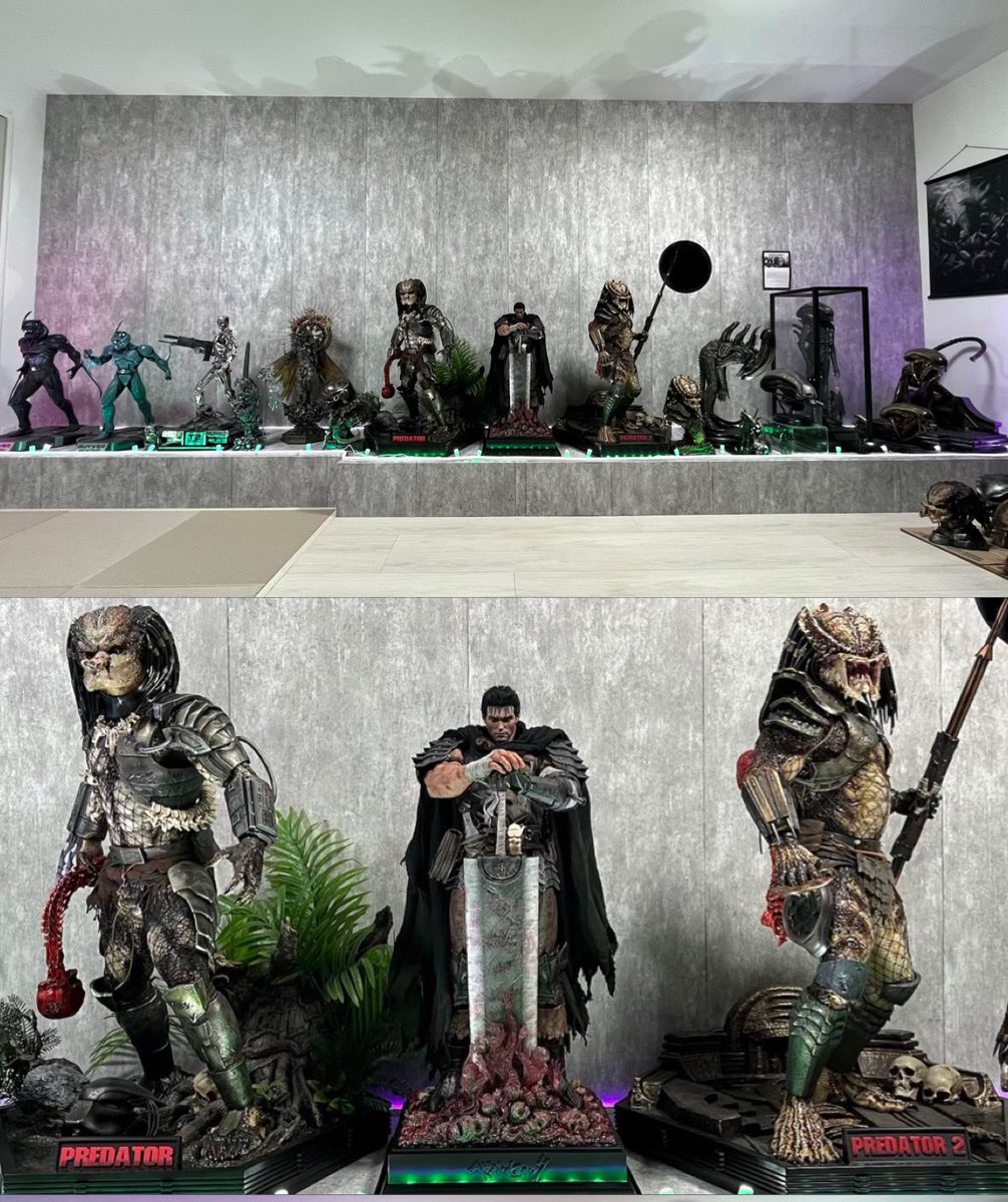 MasashiKNAVE's tweet photo. my present gallery
#異常独身男性

#BERSERK
#PREDATOR
#ALIEN
#GUYVER
#TERMINATOR2
#jaboughneer

#JNDstudios
#prime1studio
#豆魚雷
#Coolprops
#EliteCreatureCollectibles 
#sumart
#magiarts https://t.co/0MlyWwRWEX