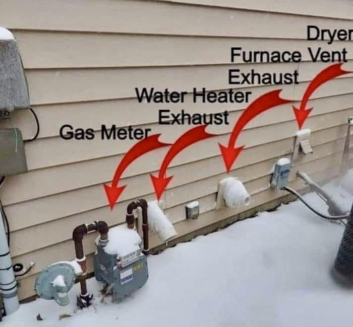 OttFire's tweet image. ‼️‼️‼️PLEASE SHARE‼️‼️‼️

Since midnight, we’ve responded to 3 carbon monoxide calls in homes due to high winds blowing snow and blocking exterior vents. One home recorded carbon monoxide readings of over 200 parts per million (PPM).

 Please check your vents and clear snow if…