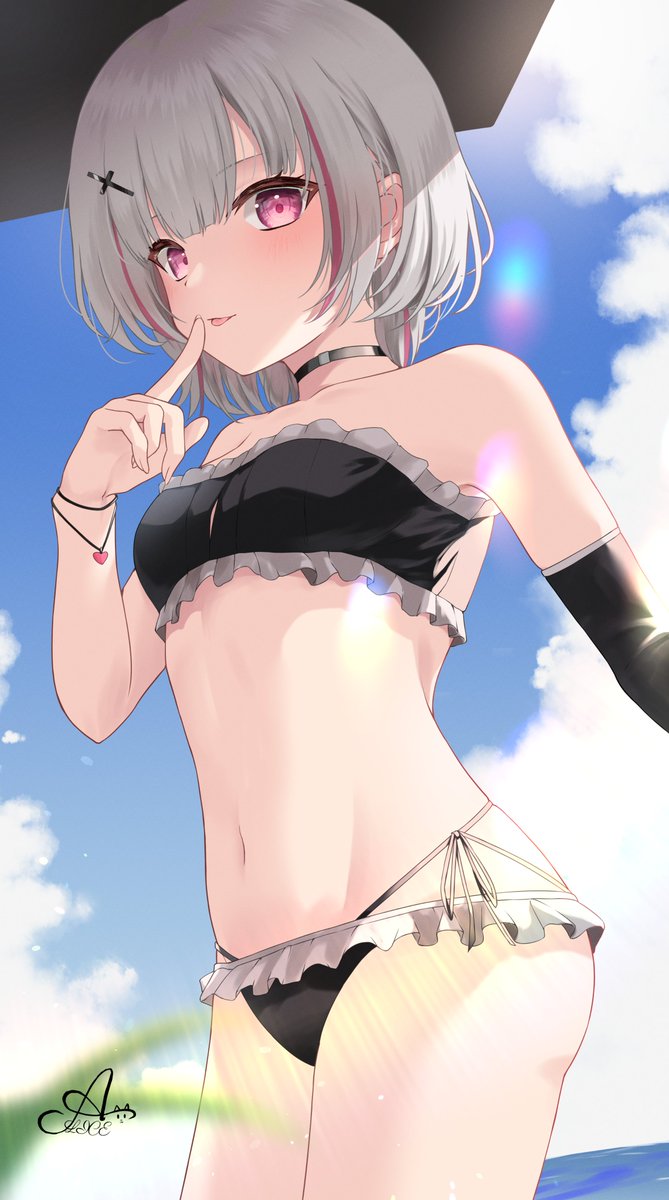 あまりに寒いので水着で対抗します
最近の深夜配信がメロすぎます
#空澄絵