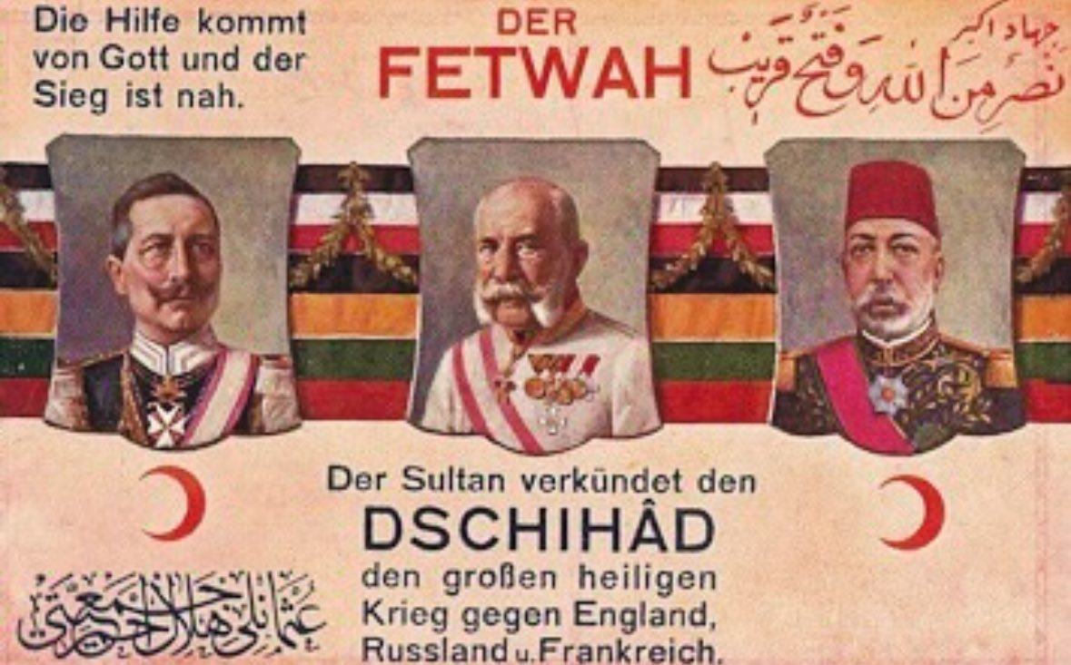 Germany and Austria once joined a “holy war” with the Islamic Caliphate