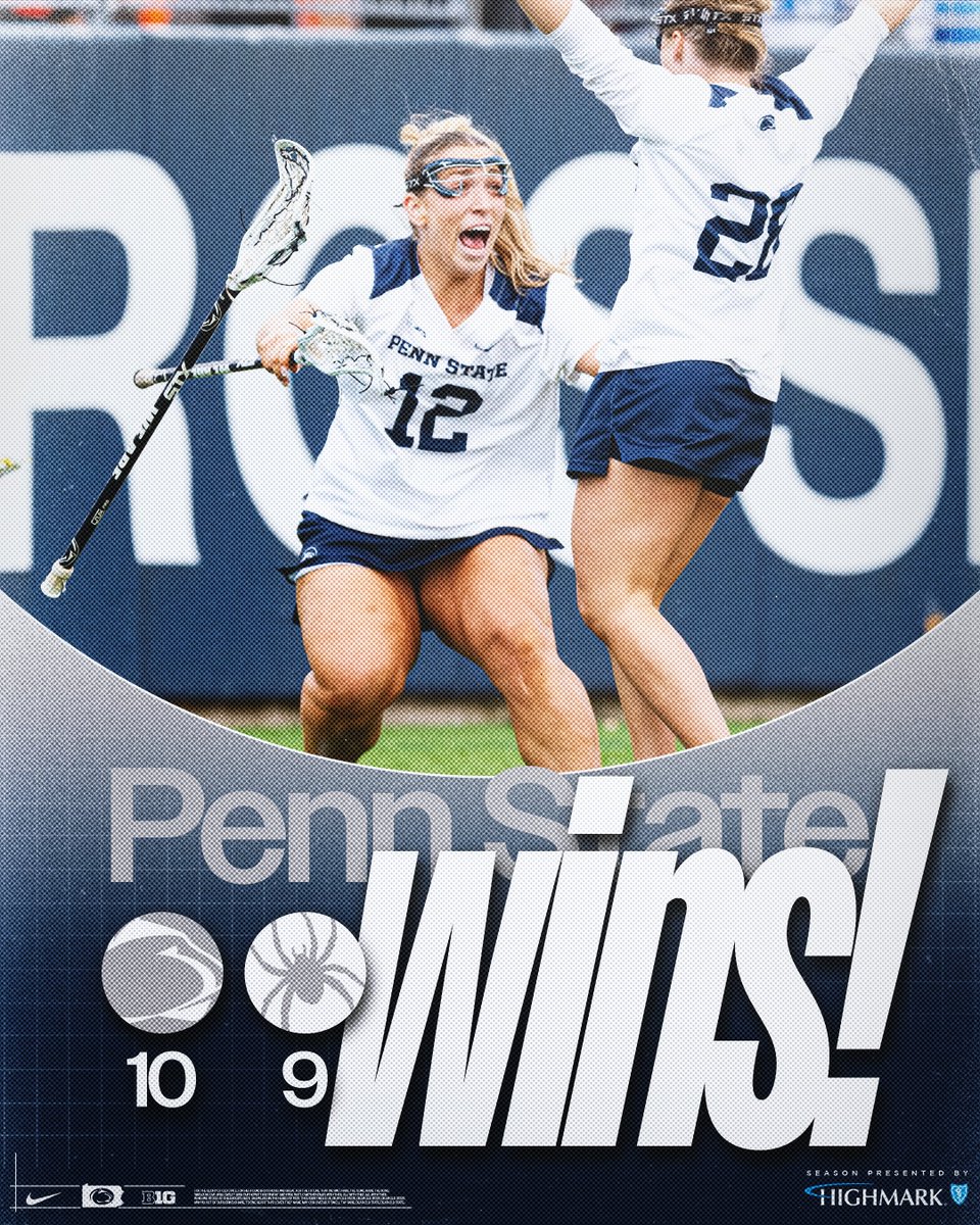 PennStateWLAX's tweet photo. First game 🤝 First dub https://t.co/EP1Jq9pbd8