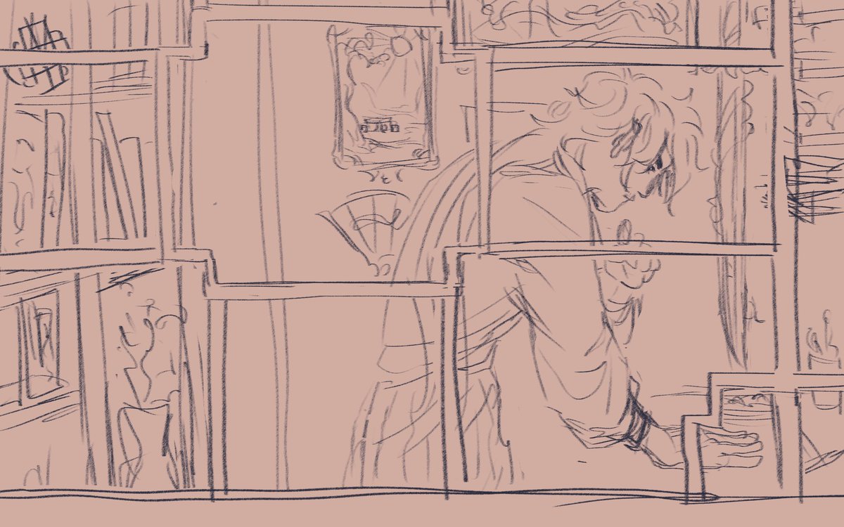 niai_ii's tweet image. doodling away the idea of childe randomly finding zhonglis house after years of not seeing each other and it will get awkward… or somethign
#chili #zhongchi