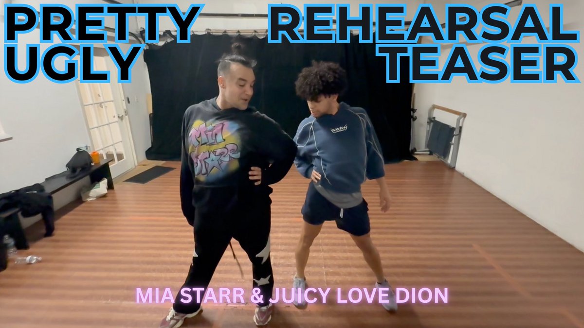 MamaMiaStarr's tweet photo. #PrettyUgly rehearsal teaser coming out on my YouTube channel ✨✨✨
Sunday 02/08 @ 2pm (EST) @theejuicylove https://t.co/5Mnzwxp9KP