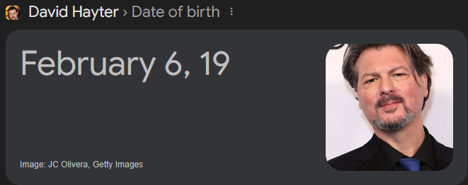 happy belated 2007th birthday david hayter