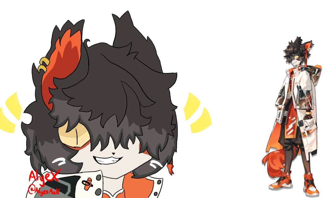 yayy aak!!!
this is by far my best drawing but also took the most time (9:20 vs avg of ~3 hours)
#Aak #Arknights