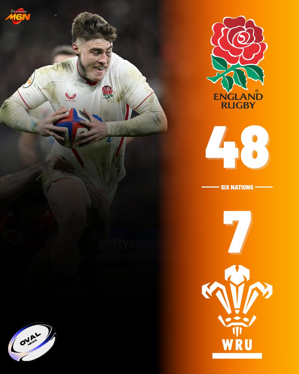 Innofensif, le Pays de Galles encore à la peine face à l'Angleterre !

📸 Clive Mason (Getty Images)

#rugby #Top14 #england #wales #sixnations