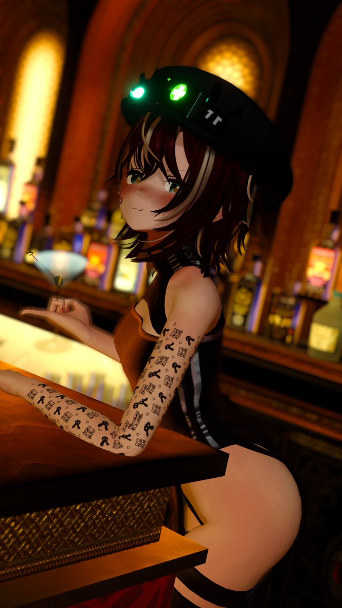 Hey you cute ~!🧡
#VRChat #Shinano3D