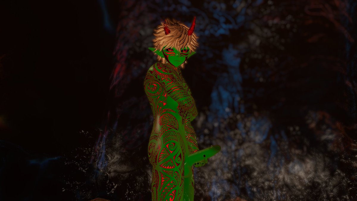 YuiDeltaVr's tweet photo. Just a lonely goblin who needs attention~ Wanna come help him? https://t.co/hmwLBfci0E
