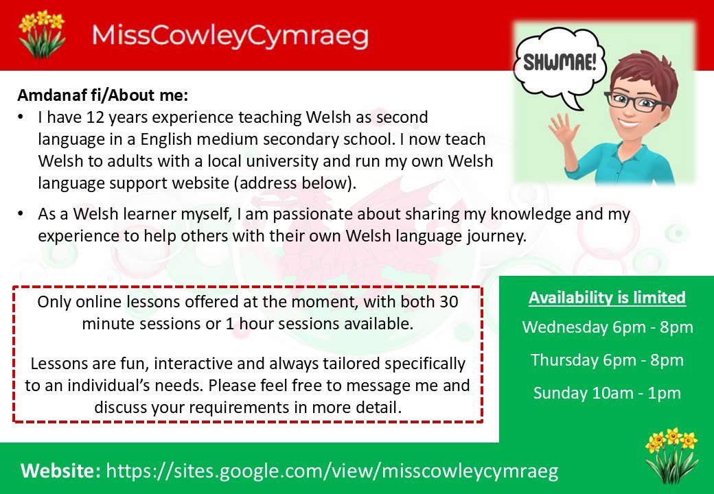 Miss Cowley Cymraeg 🏴󠁧󠁢󠁷󠁬󠁳󠁿📚 tweet media