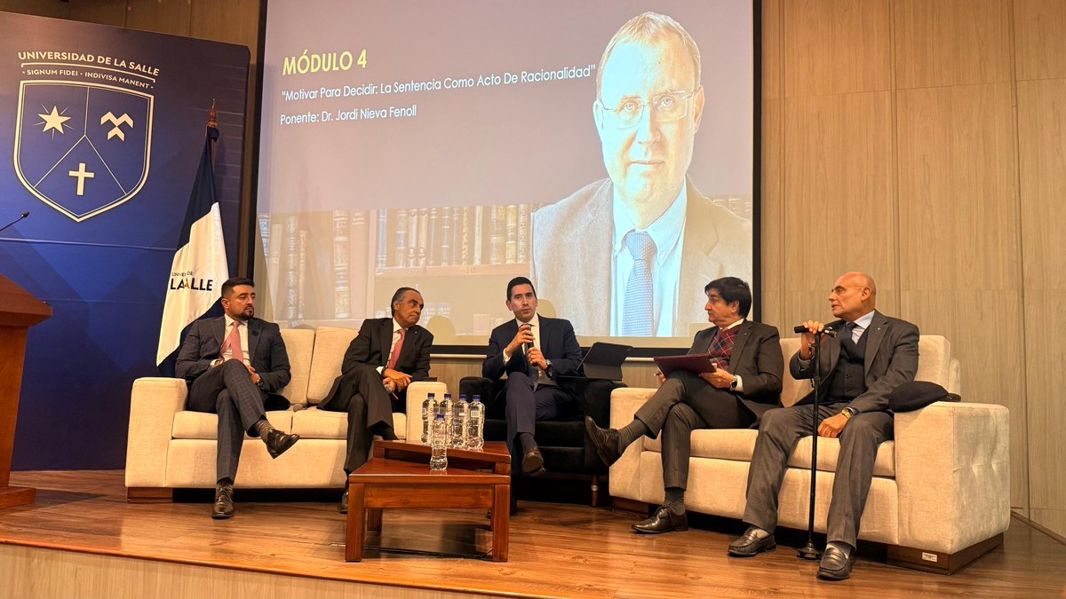 La IA puede ayudar al juez a decidir mejor, pero no a decidir por él. Su límite está en la prueba: la valoración exige inmediación, contradicción y responsabilidad personal.
Esa fue la idea central de mi ponencia en el Foro Internacional de Razonamiento Probatorio organizado