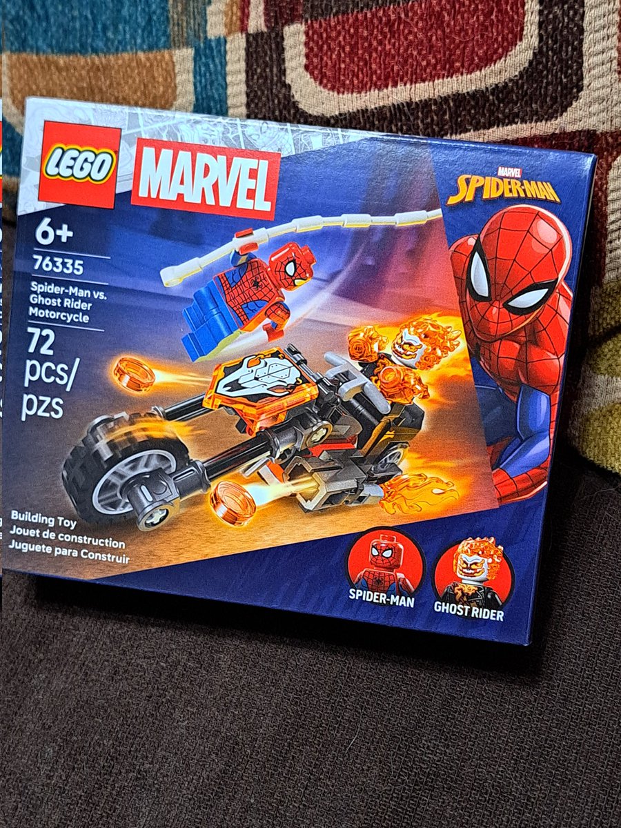 14thbricks's tweet image. Grabbed this set the other day for the bike. Nice little build for $10. Ghost Rider looks great too!
#lego #Marvel #ghostrider #Spiderman