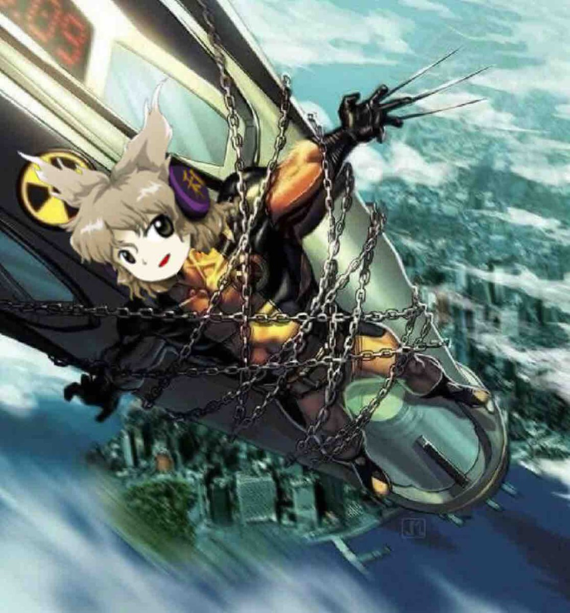 TouhouUltra's tweet photo. Toyosatomimi no Missile https://t.co/wz6CUY9QgY