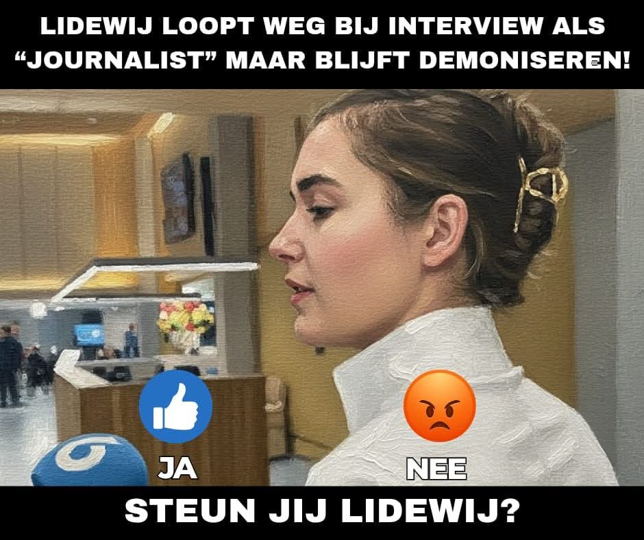 KAFKA_Dev's tweet image. De heksenjacht op Lidewij &amp;amp; FVD is ongekend! 
Exact hetzelfde playbook als bij Pim Fortuyn: Demoniseren! 
Ze zijn DOODSBANG voor echte verandering! 

Doe een ❤️ &amp;amp; RT als je FVD steunt!